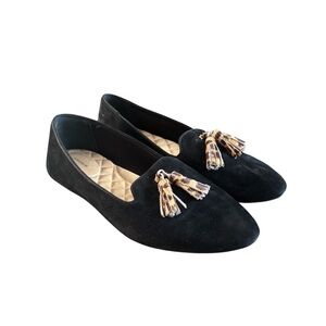 Birdies Shoes Women’s Size 9.5 Loafers In Velvety Black